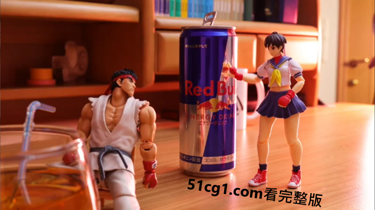 #街霸 #定格动画 锤爆 红牛 - 51吃瓜网-51吃瓜网