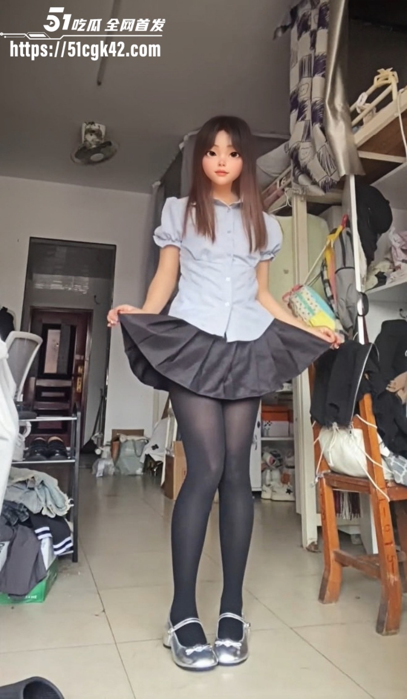 推特福利姬 一人偶 肉感骚母狗 宿舍黑白丝后入自拍 手冲嫩穴 情趣套装超诱惑！ - 51吃瓜网-51吃瓜网